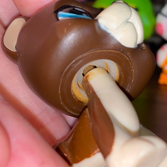 Authentic LPS littlestpetshop Great Dane, brown with blue eyes RARE. - Picture 5 of 5